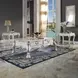 Dresden Bone White Rectangular End Table