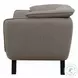 Nayeli Brown Linen 65" Loveseat