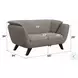 Nayeli Brown Linen 65" Loveseat