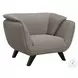 Nayeli Brown Linen Chair