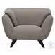 Nayeli Brown Linen Chair