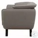 Nayeli Brown Linen Chair