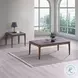 Bevis Engineered Stone and Walnut Square End Table