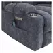 Omarion Blue Power Lift Recliner with Heating Massage and USB Charging