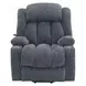 Omarion Blue Power Lift Recliner with Heating Massage and USB Charging