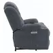 Omarion Blue Power Lift Recliner with Heating Massage and USB Charging