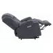 Omarion Blue Power Lift Recliner with Heating Massage and USB Charging