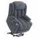 Omarion Blue Power Lift Recliner with Heating Massage and USB Charging