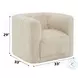 Upendo Beige Yakety Yak Sand Chair with Swivel