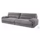 Cadenza Gray Corduroy 112" Sofa
