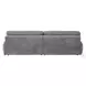 Cadenza Gray Corduroy 112" Sofa