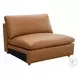 Brighton Brown Top Grain Leather Modular Sectional
