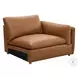 Brighton Brown Top Grain Leather Modular Sectional