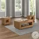 Harlan Oak Rectangular Occassional Table Set