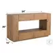 Harlan Oak Sofa Rectangular Table