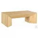 Harold Natural Oak Rectangular Occassional Table Set