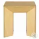 Harold Natural Oak Square End Table