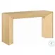 Harold Natural Oak Rectangular Occassional Table Set