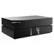 Drisana Black Glass Top Occassional Table Set