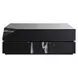 Drisana Black Glass Top Occassional Table Set