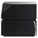 Drisana Black Rectangular Glass Top End Table