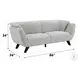 Nayeli Light Gray Boucle 86" Sofa