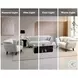 Nayeli Light Gray Boucle 65" Loveseat