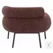 Mardi Maroon Tweed Chair
