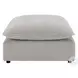 Marisa Beige Boucle Modular Square Ottoman
