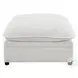 Marisa Beige Boucle Modular Square Ottoman with Storage