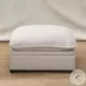 Marisa Beige Boucle Modular Square Ottoman with Storage