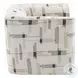 Darya Beige Pattern Fabric Chair with Swivel