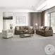 Darya Beige Pattern Fabric Chair with Swivel