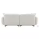 Darius Beige Boucle 88" Sofa with 2 Pillows