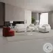 Darius Beige Boucle Living Room Set with 2 Pillows