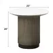 Clayten Light Oak Square End Table
