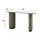 Clayten Light Oak Rectangular Sofa Table