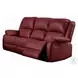 Zuriel Red Reclining 78" Sofa