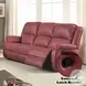 Zuriel Red Reclining 78" Sofa