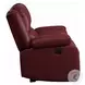 Zuriel Red Rocker Recliner