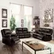 Zuriel Brown Reclining 78" Sofa
