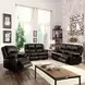 Zuriel Brown Reclining 60" Loveseat