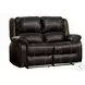 Zuriel Brown Reclining 56" Loveseat