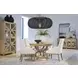Coventry Honey Maple 68" Extendable Oval Dining Table