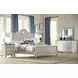 Litchfield Sunwashed and Brown 8 Drawer Weymouth Dresser with Arched Mirror