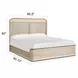 Sunset Cove Sanibel Brown California King Panel Bed