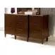 Amaretto Grove Amaretto 10 Drawer Bristow Dresser with Rectangular Mirror