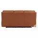 Varden Nutmeg Top Grain Leather Zero Gravity Power Reclining Sofa with Power Headrest