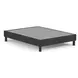 Nectar Upholstered Frame Gray Queen Platform Bed