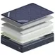 DreamCloud Luxe Hybrid White Twin Mattress